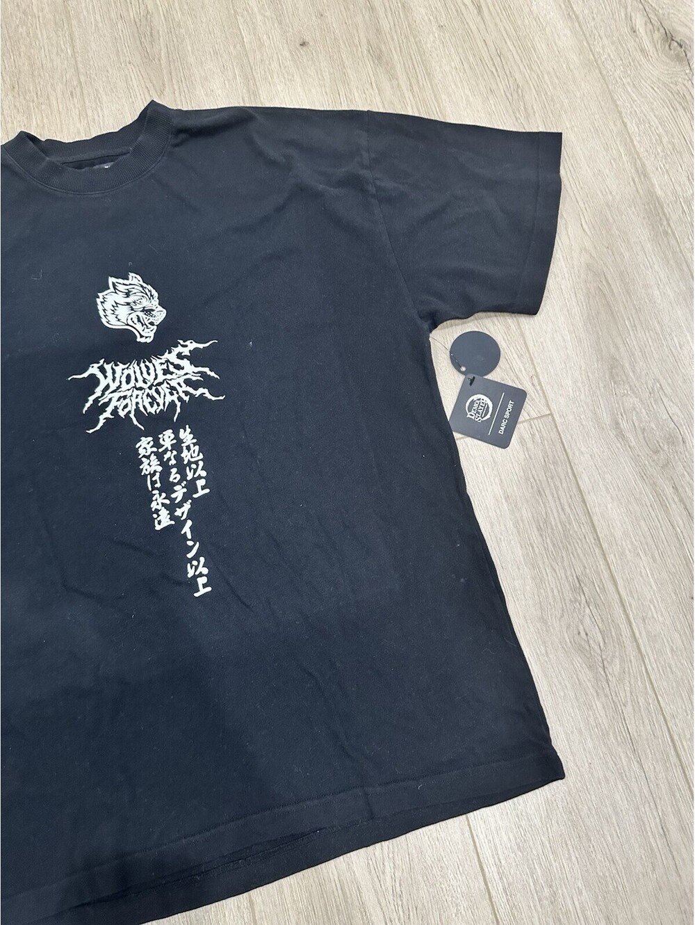 NWT Darc Sport Demon Slayer Muzan Demon Within Premium Oversized Tee Sz Medium - Picture 5 of 13